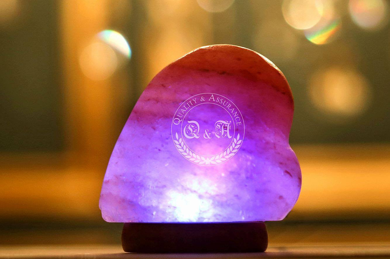Himalayan Salt Mini Heart Salt Lamp