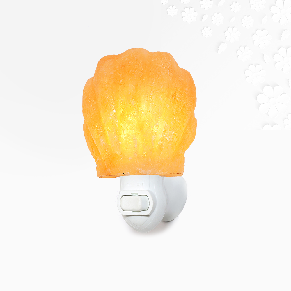 Himalayan Salt Sea Shell Night Light
