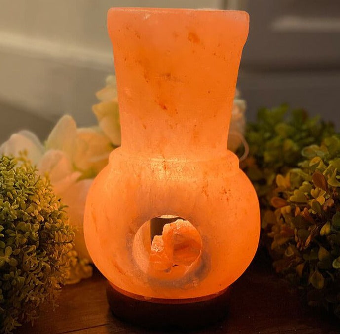 100% Natural Himalayan Salt Lamp Chimney 8lbs