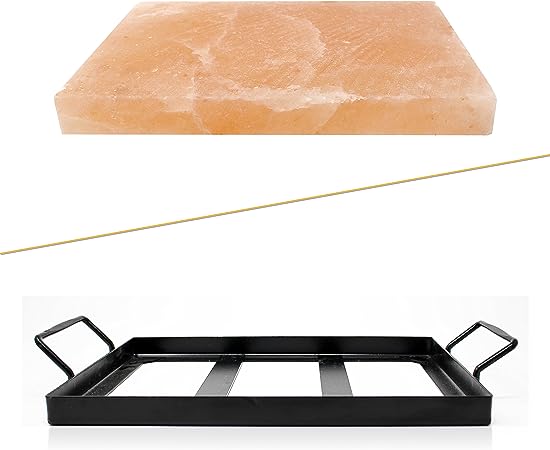 Pink Himalayan Salt Block Cooking Plate