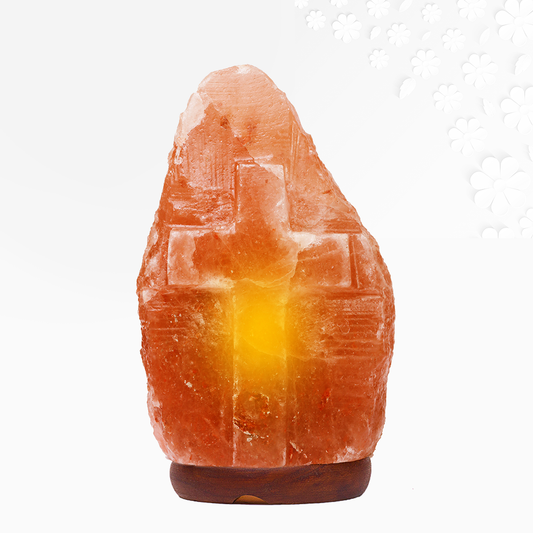 Himalayan Salt CROSS Lamp