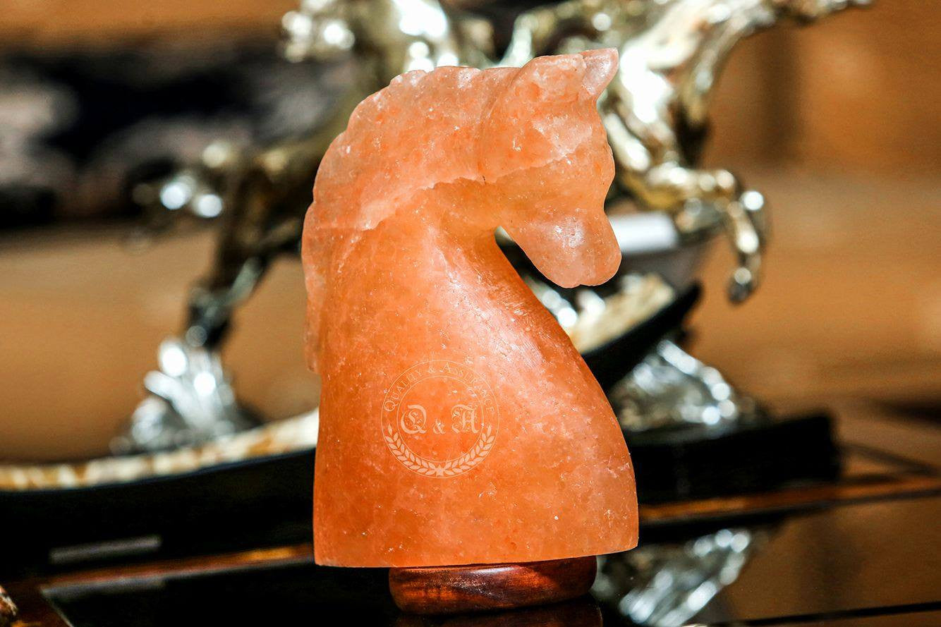 Himalayan Salt Horse Lamp