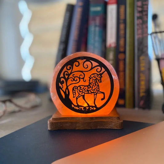 Unicorn USB Plugin Himalayan Salt Lamp