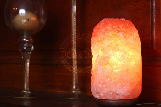 100% Natural Himalayan Salt Lamp Rock 12 lbs