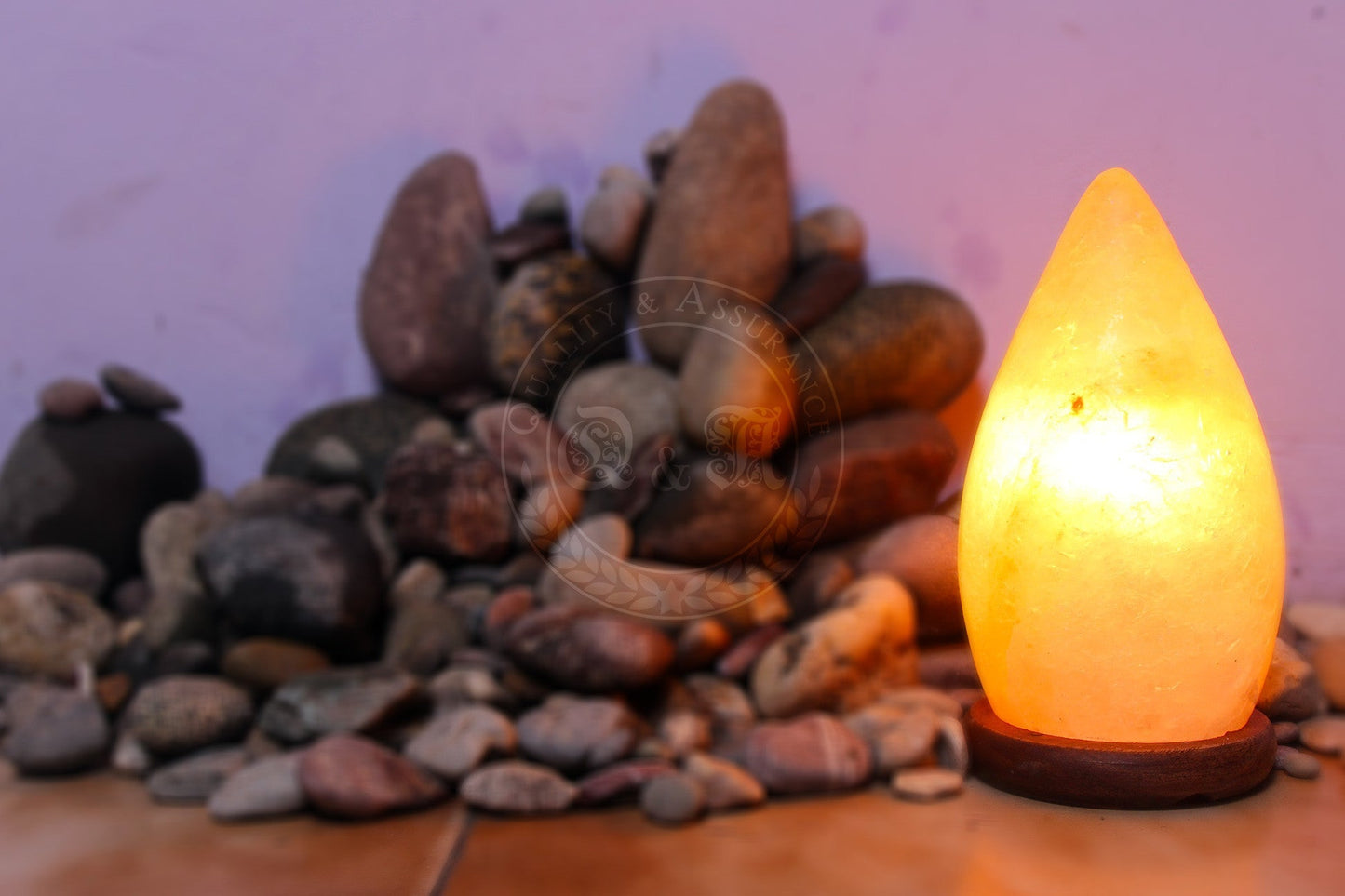 Himalayan Salt Tear Drop Lamp