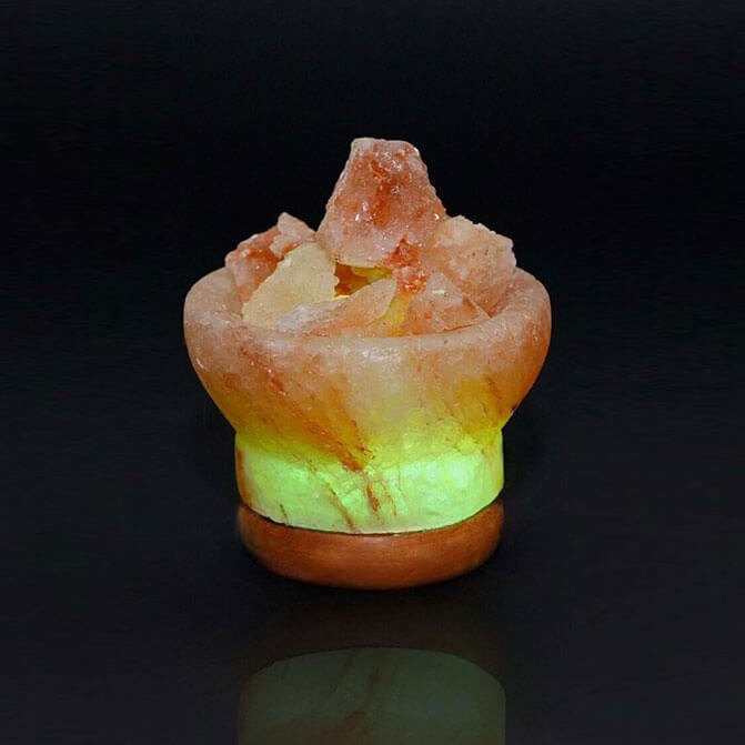 Himalayan Salt Mini Fire Bowl Salt Lamp