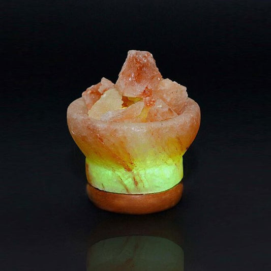 Himalayan Salt Mini Fire Bowl Salt Lamp