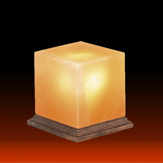 Himalayan Salt Cube Lamp