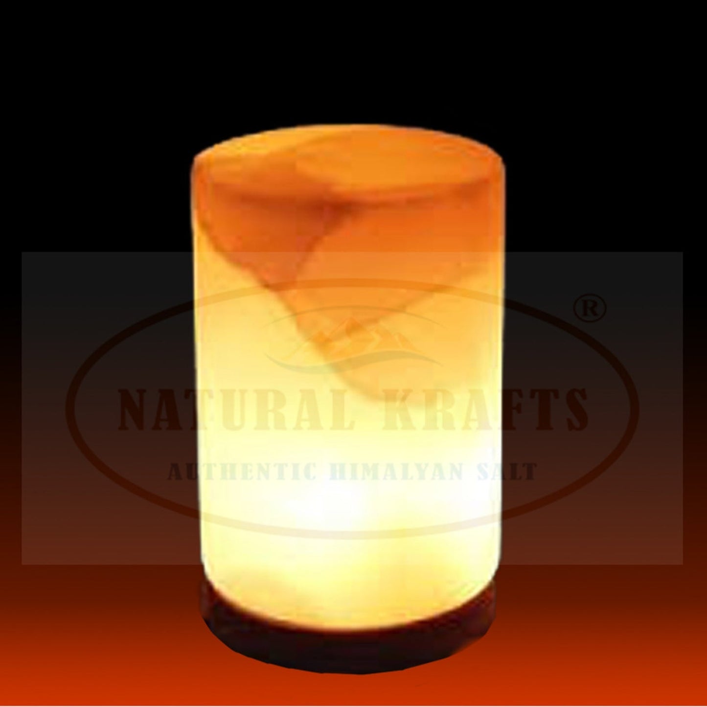 Himalayan Salt Cylinder Lamp