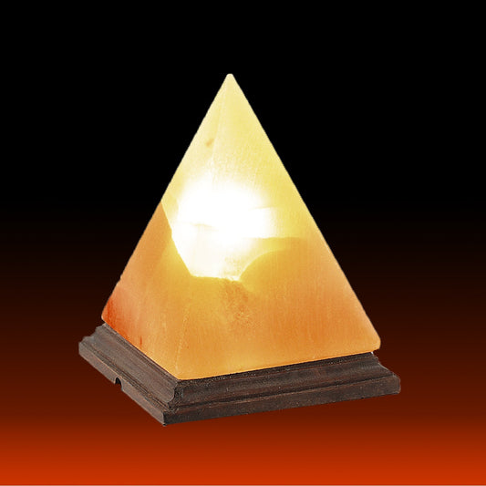 Himalayan Salt Pyramid Lamp